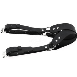 Máscara Facial de Cuero de Último Diseño 2026 al por Mayor, Diseñada para Equipos de Bondage con Ajuste Flexible - Product Image 3