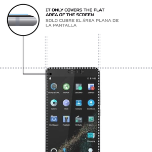 ANTISHOCK <b>Screen</b> <b>Protector</b> for Umi Super Premium Mobile <b>Phone</b> <b>Screen</b> Guard - Product Image 3