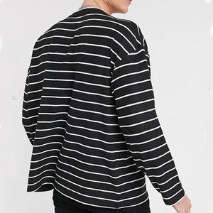 Offre Spéciale personnalisé surdimensionné lourd à séchage rapide T-shirt graphique t-shirts mode t-shirt pour hommes à manches longues t-shirts - Product Image 5