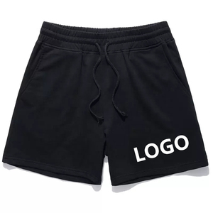 Best Quality Custom Embroidery Men's <b>Shorts</b> 100% Cotton Terry <b>Fleece</b> 280g Streetwear Customizable <b>Short</b> for Men - Product Image 2