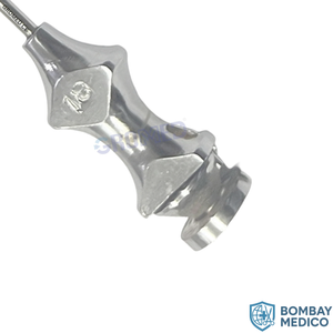 Aguja de Aspiración Hospitalaria de Acero Inoxidable Clase II, Marca Bombay Medico Manual - Product Image 2