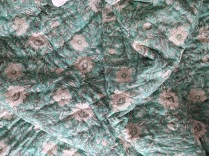 Edredón con estampado de bloque Jaipuri indio hecho a mano, diseño Floral, gasa de algodón Reversible, juegos de cama Razai para boda, Hotel/uso doméstico - Product Image 2