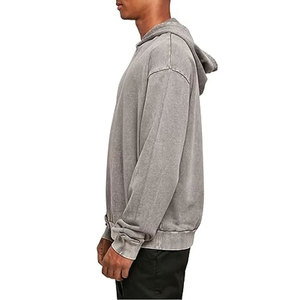Sudadera con Capucha para Hombre, Diseño de Alta Calidad, 100% Algodón, Corte Regular, Invierno 2025, Venta Directa de Fábrica, Gran Venta - Product Image 4