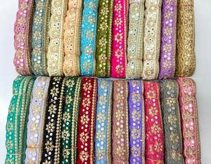 Dentelle chimique en polyester de 3 pouces pour vêtements féminins, nappes, chaussures et sacs - Vente en gros - Product Image 3