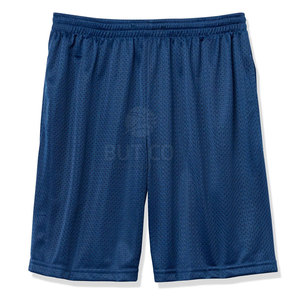 Short en maille taille moyenne pour hommes de haute qualité Slim Fitness Polyester Wear Custom Designed Solid Pattern Offre Spéciale High Street Style - Product Image 1