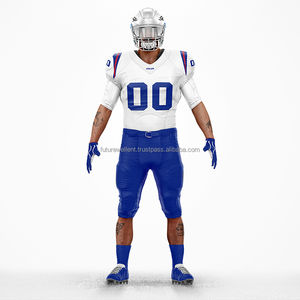 Ropa DE EQUIPO PROFESIONAL Uniforme de fútbol americano Uniforme cómodo Ropa deportiva para hombres Uniforme de fútbol americano de secado rápido - Product Image 5