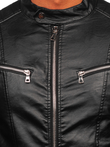 Genuine Leather <b>Biker</b> <b>Jacket</b> for Men - Product Image 4