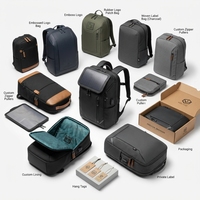 Sac à dos pour ordinateur portable en polyester à chargement solaire avec port USB et fermeture éclair, grande capacité, pour voyages d'affaires, pour hommes