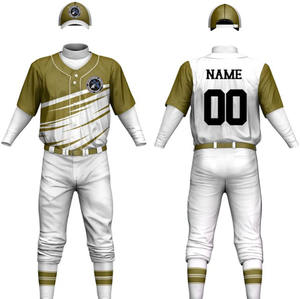 Vente chaude Maillot de baseball personnalisé pour hommes Short de style jeunesse Short de conception de marque privée Utilisation de softball avec son propre logo - Product Image 6