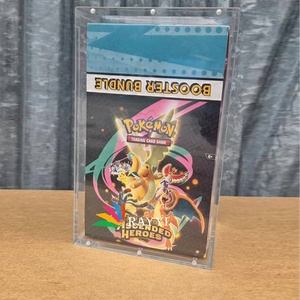 RAYYI Nouvelle Vitrine Acrylique Magnétique UV <span class=keywords><strong>Grande</strong></span> Taille Premium pour <span class=keywords><strong>Booster</strong></span> Pack Pokémon Ascended Heroes 2026 - Product Image 1