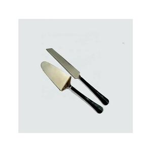 Juego de cubiertos plateados de diseño sólido para Hotel y restaurante, cubiertos de Metal, servidor y cortador de pasteles, nuevo - Product Image 3