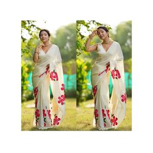 High on Demand Women's Fancy Style Soft Georgette Ombre Color Printed <b>Saree</b> for Deepawali Special Available for <b>Sale</b> - Product Image 2