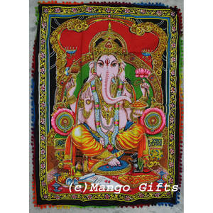 Tapiz Bohemio de Diosa India, Póster de Tela para Colgar en la Pared, Decoración de Pared con Dioses Hindúes, Mandala Navideño para Decoración del Hogar, Halloween - Product Image 3