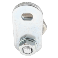 Serrures tubulaires ABA avancées pour armoires commerciales et distributeurs automatiques, en alliage de zinc, entraxe 60mm/50mm, avec 2 clés, plaqué zinc
