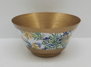 Vente en gros de bol d'ustensiles de cuisine en bois et Meena Work en vrac bol de vaisselle de table en bois massif de forme ronde de meilleure qualité - Product Image 6