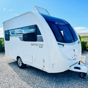 En stock, mini-caravane mobile légère et imperméable pour 4 personnes, caravane de voyage tout-terrain - Product Image 4