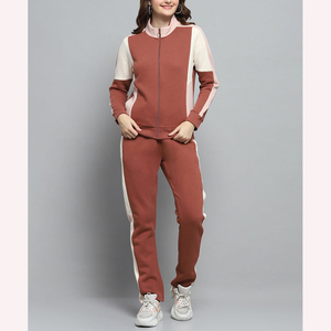 Sudadera con capucha de chándal de lana de invierno con Joggers - Product Image 1