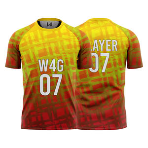 Nouveaux maillots de football personnalisés pour hommes, sublimés, 100% polyester, respirants, écologiques, légers, à séchage rapide - Product Image 4