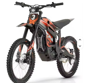 Moto tout-terrain électrique MX4 60V 8000W avec batterie lithium 36V 45Ah, fourche en titane, vitesses simples, frein à disque en acier, énergie solaire - Product Image 5