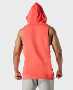 Débardeur de sport décontracté respirant de qualité supérieure, logo personnalisé, pull-over, débardeur de sport pour homme, sans manches, respirant, en coton, sweat-shirt de sport - Product Image 1
