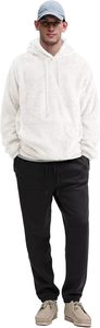 Sudaderas Casuales de Invierno para Hombre, Color Sólido, 100% Algodón, Forro Polar Impermeable, Corte Regular - Product Image 2