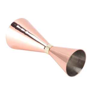 <b>Measuring</b> Cup Stainless Steel Double Cocktail <b>Jiggers</b> 30/15ml Non-Seam Welding Slim <b>Jigger</b> - Product Image 4