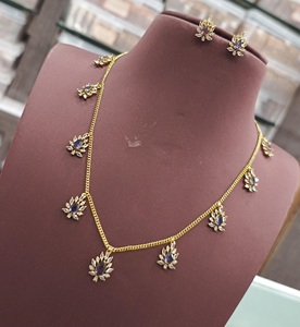 Collier au design unique exclusif de qualité supérieure polonaise de qualité supérieure avec boucles d'oreilles pour femmes pour mariage - Product Image 2