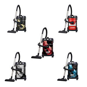 Aspirateur eau et poussière électrique Kimatsu Maroon 1600W avec garantie de 2 ans pour usage domestique, extérieur et hôtelier, installation avec sac tambour - Product Image 2