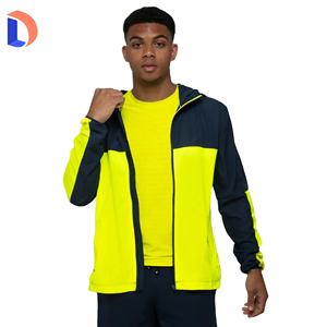 Divine 9แจ็กเก็ตกันลมสำหรับผู้ชาย, แจ็คเก็ตลำลองผ้าใบกันน้ำสำหรับทุกเพศคอตั้งสำหรับฤดูหนาว - Product Image 2