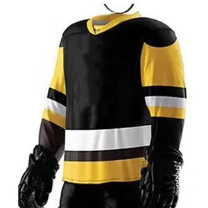 Precio al por mayor uniforme de hockey sobre hielo/bajo Moq 2025 uniformes de hockey sobre hielo de ajuste cómodo para la venta - Product Image 6