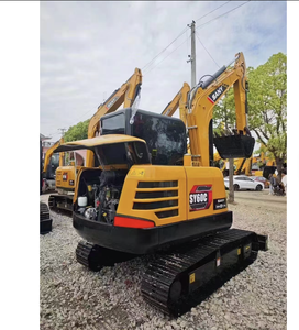 Mini excavadora de 6 toneladas de alta calidad Sanys SY60c sy60, excavadoras Sanys usadas en stock, pocas horas de trabajo, con certificación CE, en venta. - Product Image 5