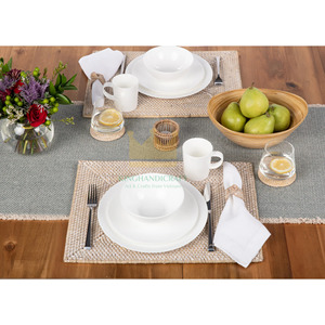 Mantel Individual RECTANGULAR de ratán, Juego de 2 piezas, gran oferta - Product Image 6