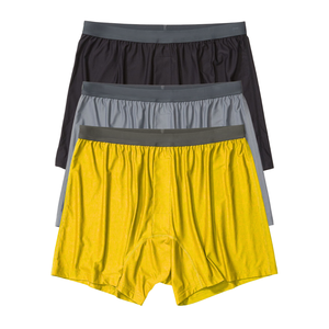 Calzoncillos bóxer de alta elasticidad para hombre, ropa de cintura media para hombre, venta al por mayor, calzoncillos bóxer de tela de malla transpirable para hombre, ropa interior mayorista - Product Image 1