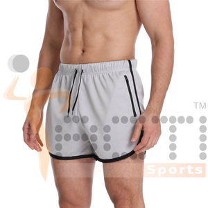 Shorts de course hommes Fitness Gym entraînement Shorts de sport séchage rapide entraînement Gym sport Jogging Double couche été - Product Image 2
