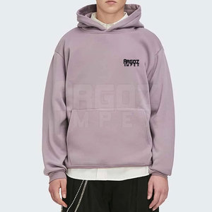 Sudaderas con Capucha Extra Grandes de Invierno de Alta Calidad OEM, 100% Algodón, con Logotipo Personalizado, Transpirables, Ligeras, de Secado Rápido y Colores Personalizados - Product Image 3