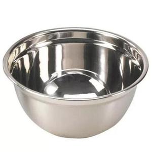 Bol à fruits en métal moderne avec bol de service en acier inoxydable élégant et poli et écologique pour les fêtes - Product Image 2