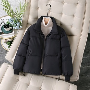 Manteaux d'hiver matelassés pour femmes, respirants, chauds et épais, en duvet, personnalisés, en coton, couleur verte, veste d'hiver pour femmes - Product Image 5