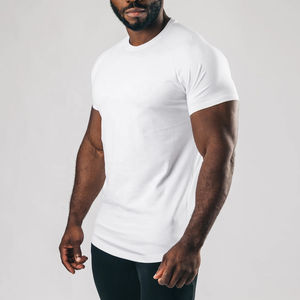 Fournisseur pakistanais fabricant de vêtements Fit personnalisé Muscle ajusté Sports Gym t-shirt vente en gros hommes Fitness entraînement - Product Image 6
