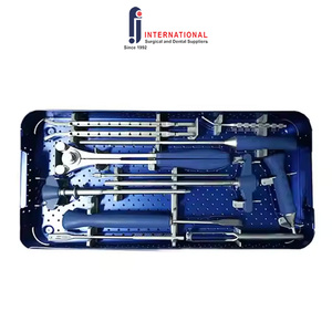 Juego de Instrumentos Ortopédicos Manuales Ligeros de Venta Caliente, Reemplazo Total de Cadera THA, Instrumentos Quirúrgicos Reutilizables de Acero Inoxidable - Product Image 4
