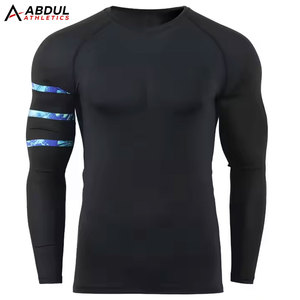 <b>Compression</b> <b>Shirts</b> For Gym And Exercise With Soft Material And Stretchable Design For Comfortable And Active Performance - Product Image 1