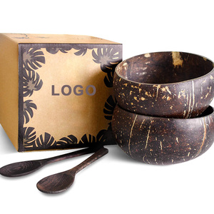 100% Natural Vintage Coconut Shell Bowl-Eco-Friendly Home Decor for <b>Presents</b> - Product Image 4