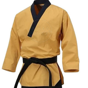 เครื่องแบบยูโดแบบกำหนดเองสำหรับผู้ชายผู้ใหญ่300ก. แห้งเร็วผ้าฝ้ายทนทานดีไซน์ล่าสุด - Product Image 6