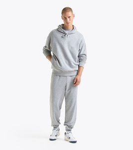 Pull-over d'été à capuche et pantalon de survêtement 2 pièces pour hommes de haute qualité personnalisé chemise de sport - Product Image 3