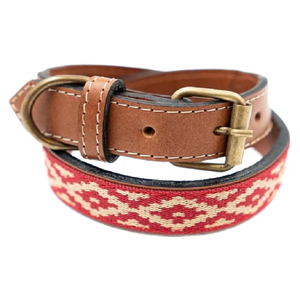 Elegante Collar de Cuero Premium para Perro con Acabado de Tachuelas, Diseño Simple y Lujoso, para Perros Pequeños y Grandes, Duradero, Transpirable y Ecológico - Product Image 1