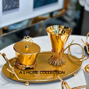 Redondo de acero inoxidable Bakhoor diseño martillado al por mayor nuevo soporte de incienso Venta caliente hogar decorativo conjunto de metal - Product Image 2