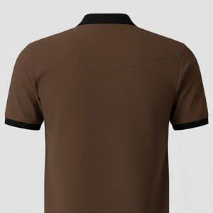 Polo de golf haute performance avec zones de respirabilité ciblées et tissu facile d'entretien pour un look impeccable du premier coup de club au club-house - Product Image 6