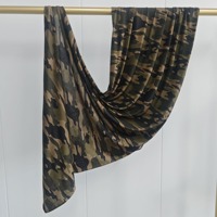 Fabricant de hijabs en jersey de coton mousseline, hijab en jersey imprimé, hijab voile imprimé papillon