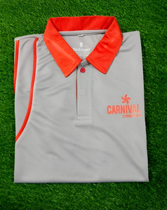 Mens Grey Dri Fit Half Sleeve Promotional <b>Collar</b> <b>T</b> <b>Shirt</b> Casual Gym Workout Wholesale Supplier for best Price - Product Image 2