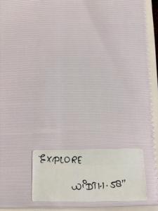 Tela de Camisa de algodón polivinílico de alta calidad, camisas de boda teñidas lisas para niños, textura flameada, técnica tejida de calidad de exportación para niñas - Product Image 4