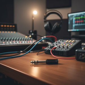 Adaptadores y Conectores de Audio Mini Jack de 6.3mm Negros, Código de Producto 00205194 - Product Image 3